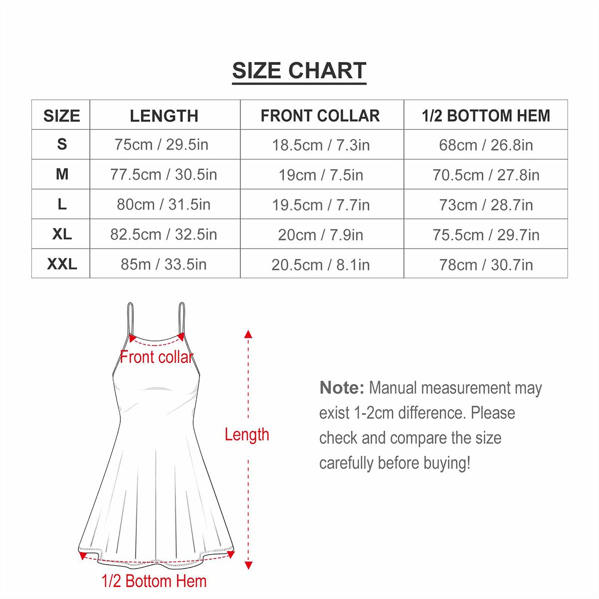 Red Slip Dress Adjustable straps, Slim cut, round neck, waist-tightening, breathable high quality fashionable Paris City Of Love graphic