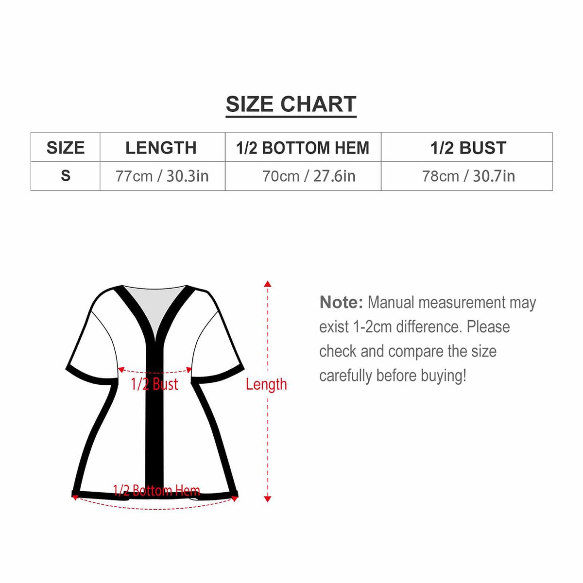 Beach Swim Cover up - Blue and Black chevron pattern - one size